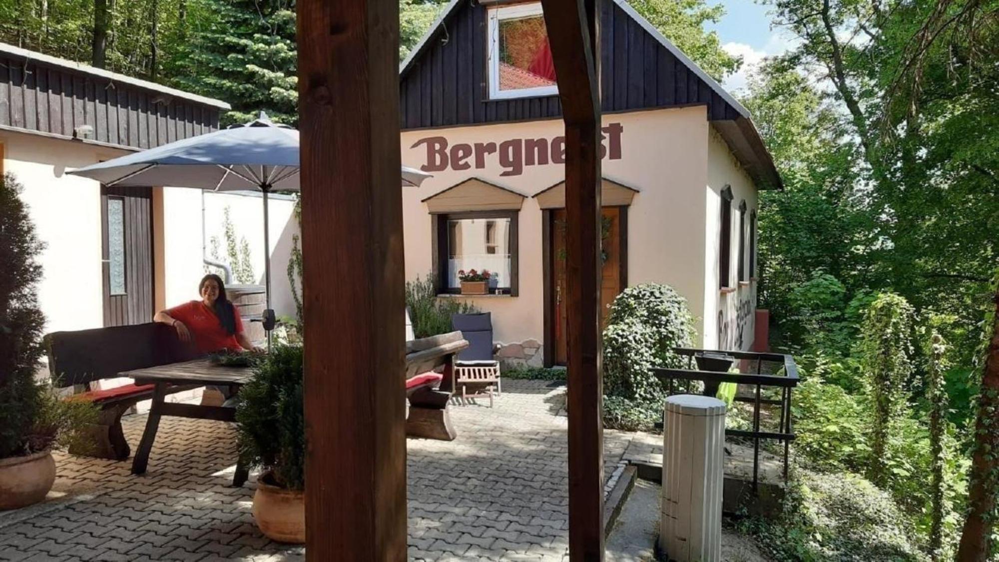 Bergnest Bungalow Bad Gottleuba-Berggiesshuebel Luaran gambar