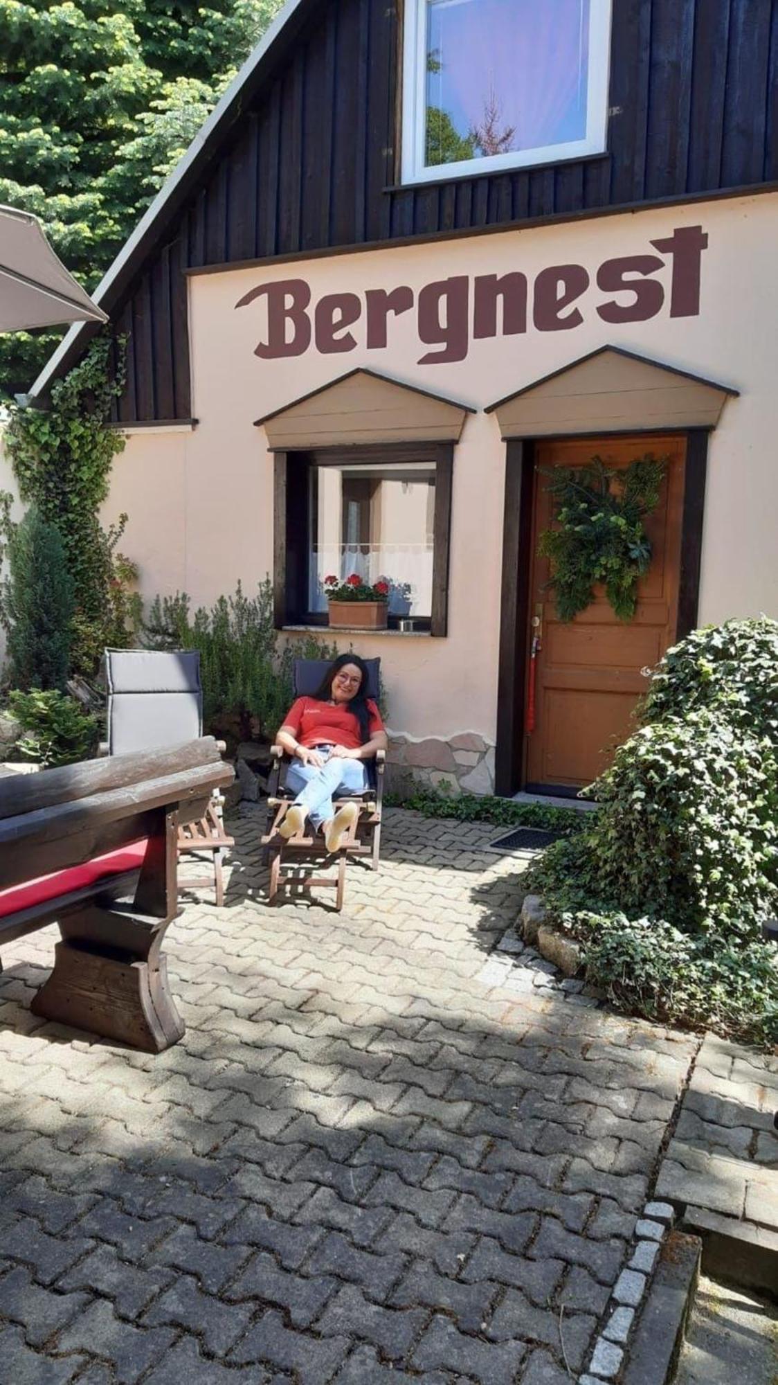 Bergnest Bungalow Bad Gottleuba-Berggiesshuebel Luaran gambar